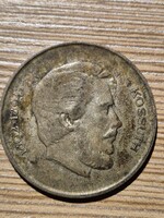 Ezüst Kossuth 5 Forint 1947 - fellelt állapotban
