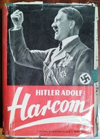 Adolf Hitler: "Harcom (Mein Kampf)", eredeti védőborítóban, 1941-es kiadásban!