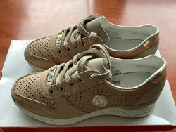 Új Rieker női valódi bőr cipő, tavaszi,nyári sneaker cipő