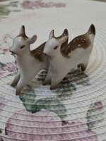 Zsolnay Porcelán Kecske Gida Páros.Hibátlan.