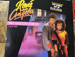 René and Angela. - Save Your Love. Maxi Single 1985