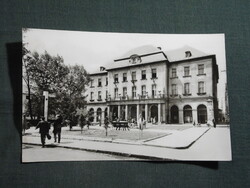 Képeslap,Miskolc,Bartók Béla zeneművészeti szakiskola látkép, részlet, 1965-