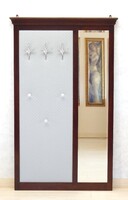 Art Deco előszobafogas tükörrel [ K-14 ] Bútorgyártás mesterfokon!