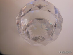 LEVÉLNEHEZÉK - JELZETT - KRISTÁLY - TIROL - 4 x 3 cm  - HIBÁTLAN
