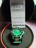 Blancplin x Swatch Scuba Fifty Fathoms -Indiai Óceán