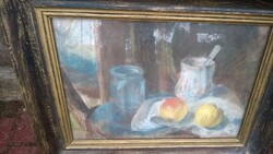 Bod László (1920-2001) Csendélet  p.p,jjl. 33x46 cm kerettel 47x59 cm