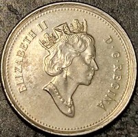Kanada 10 cent, 1998.