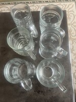 Üveg söröskorsók eladó