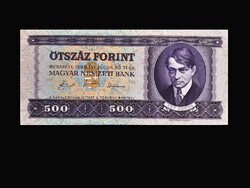 500 FORINT 1990 - aUNC- utolsók közül  az Ady sorozatból!