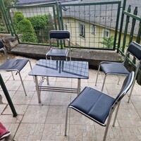 Bauhaus, Artdeco asztal székekkel