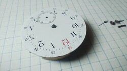 IWC sorszámozott svájci horgonyjáratú zsebóra torzó – 24 órás számlappal