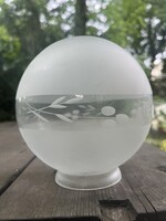 5db egyben savmart metszett üveg lámpa búra - csillár lámpabúra üvegbúra art deco