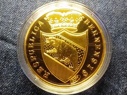 Magyarország Történelmi aranypénzek utánveretben 8 dukát Bern 1797 utánveret Érem PP