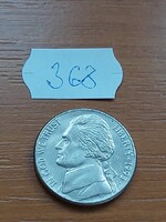 USA 5 CENT 1995 / P, Thomas Jefferson, Réz-nikkel 368.
