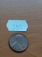 USA 1 CENT 1981 / D,  Abraham Lincoln, Réz-Cink 392.