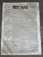 Pesti Napló napilap 1854 május 2.