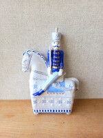 Hollóházi huszár porcelán figura - fali verzió