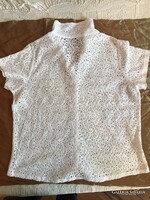 BLÚZ - NŐI - KATE MADISON - CSIPKE - hossz - 60 cm - mell - 112 - cm - váll - 40 - PAMUT - HIBÁTLAN