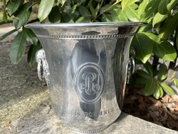 CHAMPAGNE CLUB - Louis Roederer vintage pezsgős jégveder karikás szőlőfürt alakú fogantyúkkal