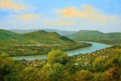Lantos György: Dunakanyar 40x60.jpg cm