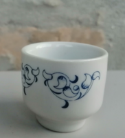 Retro Alföldi Porcelán _ kupica kék dekorral