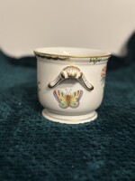 Hibátlan Herendi Viktória füles kaspó (14x9,5 cm – 7215/VBO)