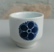 Retro Alföldi Porcelán _ kupica kék stilizált virág dekorral