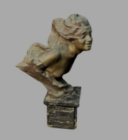 Hatalmas bronz büszt, mellszobor (60 cm)