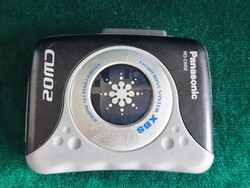 Panasonic RQ-CW02 XBS Sztereó Sétamagnó Gyűjtőknek (1998-2002'.)