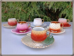 Hollóházi Strawberry Cup Set Collection!