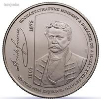 Deák Ferenc 2023 Színesfém emlékérem zárt bontatlan  kapszulában