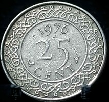 Suriname 25 cent, 1976 E13E5