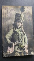 FEDÁK SÁRI OPERETT PRIMADONNA SZINÉSZNŐ 1905 FOTÓ LAP JÁNOS VITÉZ KUKORICA JANCSI