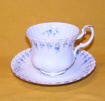 Royal Albert Memory Lane angol porcelán csésze alátéttel