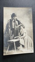 FEDÁK SÁRI DÍVA PRIMADONNA MEDGYASZAY VILMA 1905 FOTÓLAP JÁNOS VITÉZ KUKORICA JANCSI Strelisky fotó