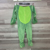 Miniwear zöld plüss béka jelmez, 18 hó