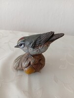 POOLE POTTERY  FAJANSZ MADÁRKA  7cm