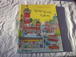 Richard Scarry - Tesz-Vesz Város könyv, 1984 (6625)