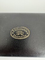 Antik E.O. Richter & Co Chemnitz műszaki rajzkészlet / körzőkészlet, kb. 1930-ból eladó