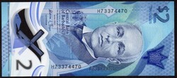 Barbados 2 dollár polymer UNC 2022