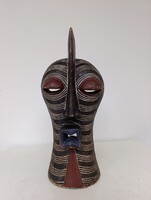 Afrikai maszk antik nagy kifwebe Songye népcsoport Kongó afrikanische Maske D43 604 6708