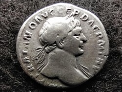 Római Birodalom Traianus (98-117) Ezüst Dénár SPQR OPTIMO PRINCIPI
