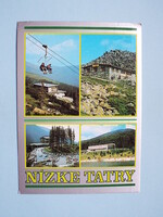 Képeslap (39) - Csehszlovákia (Szlovákia) - Alacsony-Tátra mozaik 1980-as évek