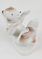 Drasche porcelán mackó figura(T:285)