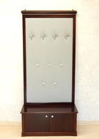Art Deco előszobafogas  [ K-20 ] Bútorgyártás mesterfokon!