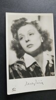 Cca 1942 FELEJTHETETLEN MEZEY MÁRIA MOZI SZTÁR SZÍNÉSZNŐ SZÍNMŰVÉSZ FOTÓ LAP