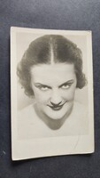 Cca. 1940 FELEJTHETETLEN TOLNAY KLÁRI SZÍNMŰVÉSZ SZÍNÉSZNŐ KORABELI SZTÁR FOTÓ LAP
