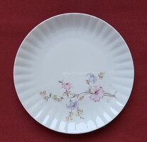 Wunsiedel Bavaria German Porcelain Small Plate Cake Plate with Floral Pattern