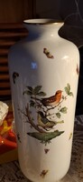 Herendi porcelán váza,  Rothschild mintával  30cm