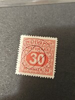 1916-os 30 Heller Bosznia-Hercegovina porto -o-